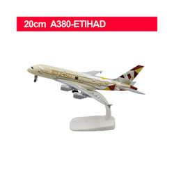 20CM Diecast Alloy Antonov An-225 - A380-ETIHAD