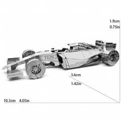 3D Metal Puzzle F1 car KITS Assemble Jigsaw Puzzle Gift Toys For Children