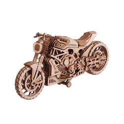 3D Wooden Model Self Assemble Building Puzzle Laser Cut Motorcycle DMS