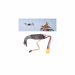 40A Brushless ESC with XT60 Connector Brushless Motor Electric Speed Controller BEC Output: 5V/3A for RC Car Monster Truck Crawler