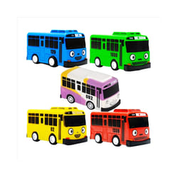 5Pcs Mini Bus Toy Car, Model Car, for Friends and Children, Gift