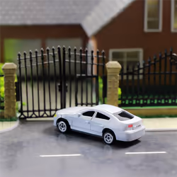 50Pcs 1:87 HO Scale Model Car Painted Car Models HO/TT Scale