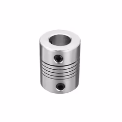 6.35mm x 10mm Aluminum Flexible Shaft Coupling CNC Stepper Motor Coupler Connector