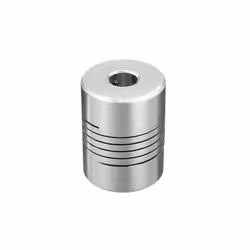 6.35mm x 10mm Aluminum Flexible Shaft Coupling CNC Stepper Motor Coupler Connector