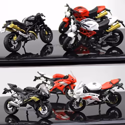 6 type Crazy Magic Finger Alloy Motorcycle Model 1:16 Simulation Bend Road Mini Racing Toys Adult Collection