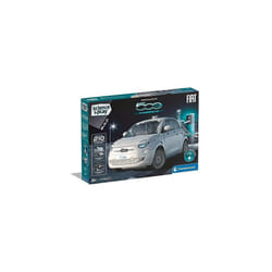 75085 Play Fiat 500, Electric Car-Building Set, Mechanics, Scientific, Science Kit for Kids 8 Years,
