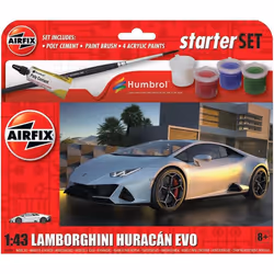 Airfix A55007 Starter Set - Lamborghini Huracan EVO 1:43 Model Kit