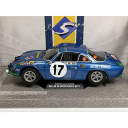 Alpine A110 1600S Rallye Montecarlo 1972 Darniche Mahe #17 1:18 Solido 1804206