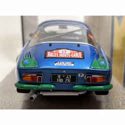 Alpine A110 1600S Rallye Montecarlo 1972 Darniche Mahe #17 1:18 Solido 1804206