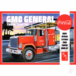 AMT 1:25 1976 GMC General Semi Tractor Coca-Cola 1179 Model Kit