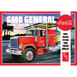 AMT 1:25 1976 GMC General Semi Tractor Coca-Cola 1179 Model Kit
