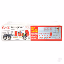 AMT 1:25 1976 GMC General Semi Tractor Coca-Cola 1179 Model Kit