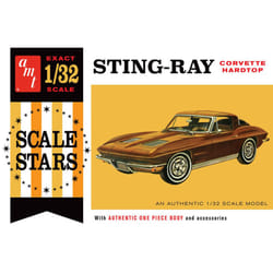 AMT 1112 Stingray Corvette Hardtop 1:32 Model Kit