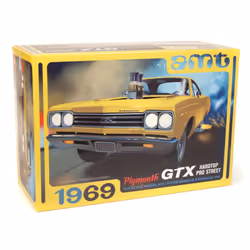 AMT 1180M 1969 Plymouth GTX Hardtop Pro Street 1:25 Model Kit