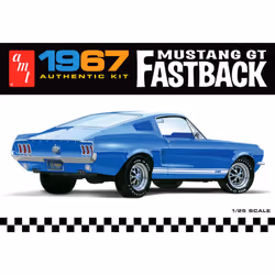 AMT 1241 1967 Ford Mustang GT Fastback 1:25 Plastic Model Kit
