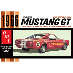 AMT 1305 1966 Ford Mustang GT Fastback 1:25 Model Kit