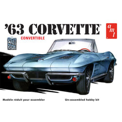 AMT 1335M 1963 Corvette Convertible 1:25 Model Kit