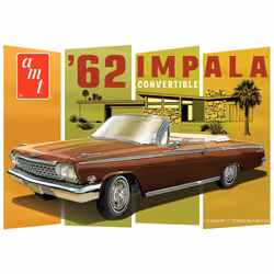 AMT 1355M 1962 Chevy Impala Convertible 1:25 Model Kit