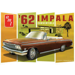 AMT 1355M 1962 Chevy Impala Convertible 1:25 Model Kit