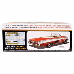 AMT 1355M 1962 Chevy Impala Convertible 1:25 Model Kit