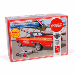 AMT 1362 1968 Chevy El Camino SS w/ Soap Box Racer 1:25 Model Kit