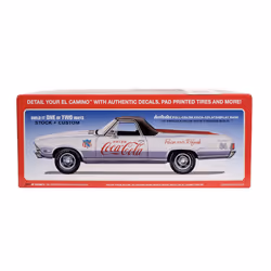AMT 1362 1968 Chevy El Camino SS  w/ Soap Box Racer 1:25 Model Kit