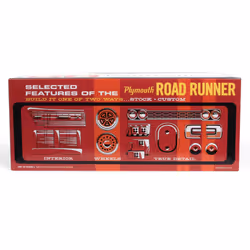 AMT 1363 1968 Plymouth Road Runner 1:25 Model Kit