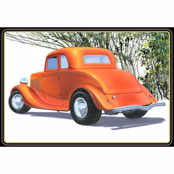 AMT 1384 1934 Ford Street Rod 5-Window Coupe 1:25 Model Kit