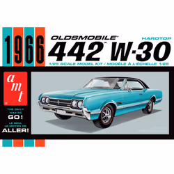AMT 1432M 1966 Oldsmobile 442 W-30 Hardtop 1:25 Model Kit
