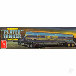 AMT Fruehauf Plated Tanker Trailer  1239 Model Kit