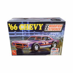AMT Skill 2 Model Kit 1966 Chevrolet Impala Modified Stocker 1/25 Scale Model by AMT