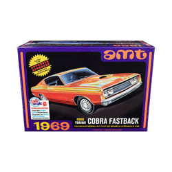 AMT Skill 2 Model Kit 1969 Ford Torino Cobra Fastback 3-in-1 Kit 1/25 Scale Model by AMT