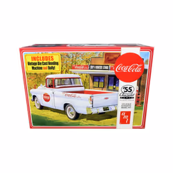 AMT Skill 3 Model Kit 1955 Chevrolet Cameo Pickup Truck \Coca-Cola\