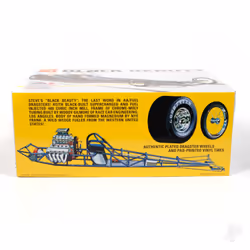 AMT Steve McGee Black Beauty Wedge Dragster 1214 Model Kit
