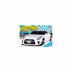 Aoshima 05590 Works Nissan R35 GT-R Type 1.5 1:24 Plastic Model Car Kit