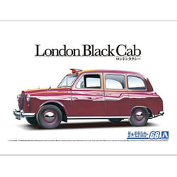 Aoshima 05967 FX-4 London Black Taxi Cab ?68 1:24 Plastic Car Model Kit