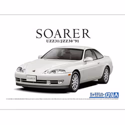 Aoshima 06273 Toyota JZZ30 Soarer 2.5GT-Twinturbo L '91 1:24 Plastic Model Kit