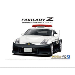 Aoshima 06281 Nissan Z33 Fairlady Z Nismo Patrol Car '07 1:24 Plastic Model Kit