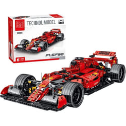 Auspcers Technic Racing Car Building Kits for Racing Car Formula F1, 1100pcs Racing Car Formula F1 Model 1:10 Building Kits Sports