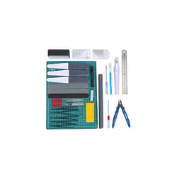 Aussel 33 Pieces Gundam Model Tools Kit, Model Basic Tools Craft Set, Hobby Building Craft Set for Basic