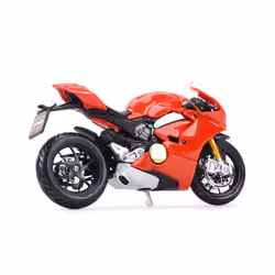 Bburago 1:18 Ducati-Panigale V4 Static Die Cast Vehicles Collectible Motorcycle Model Toys
