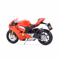 Bburago 1:18 Ducati-Panigale V4 Static Die Cast Vehicles Collectible Motorcycle Model Toys