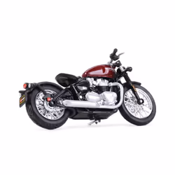 Bburago 1:18 Triumph Bonneville Bobber Static Die Cast Vehicles Collectible Motorcycle Model Toys