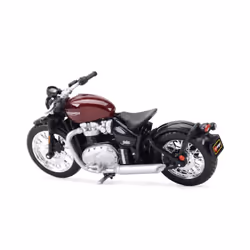 Bburago 1:18 Triumph Bonneville Bobber Static Die Cast Vehicles Collectible Motorcycle Model Toys