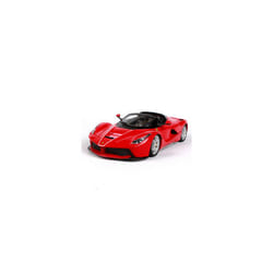Bburago 1:24 Ferrari 70th LaFerrari Aperta Diecast Model Sports Racing Car Black - Red
