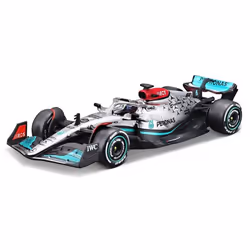 Bburago 1:43 F1 MB W13 E Performance 2022 With Helmet George Russell