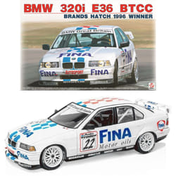 Beemax 24045 BMW 320i E36 Fina BTCC Brands Hatch 1996 Winner 1:24 Model Kit