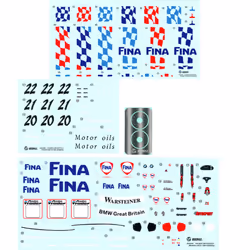 Beemax 24045 BMW 320i E36 Fina BTCC Brands Hatch 1996 Winner 1:24 Model Kit