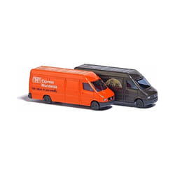 Busch 8338 MB Sprinters UPS/TNT 2/N Scale Vehicle