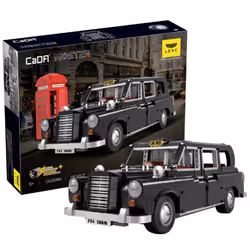 CaDA LEVC London Taxi Black Cab 1:12 Brick Model Age 8+ 1871pcs C62004W